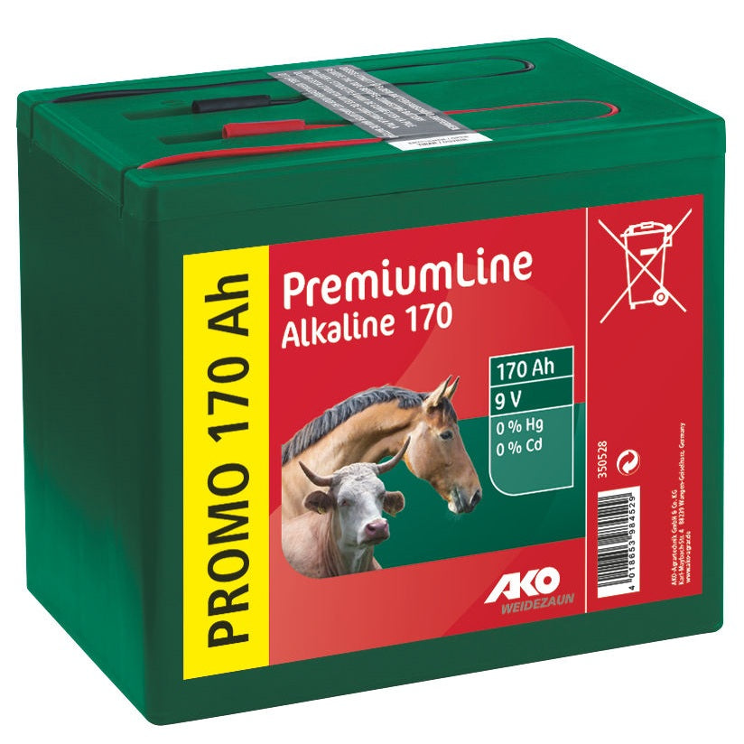AKO Alkaline Trockenbatterie 9 Volt