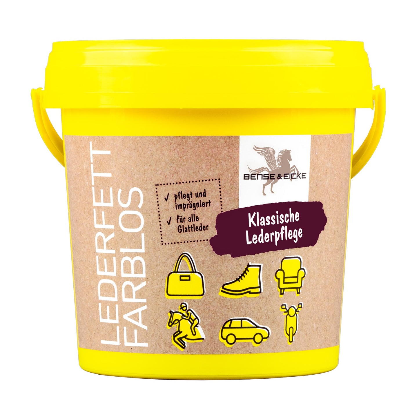 Bense & Eicke Lederfett farblos