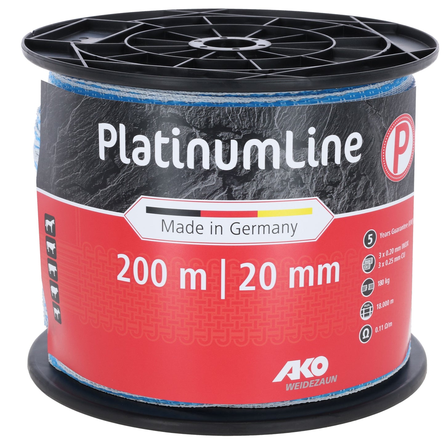 AKO Weidezaunband PlatinumLine