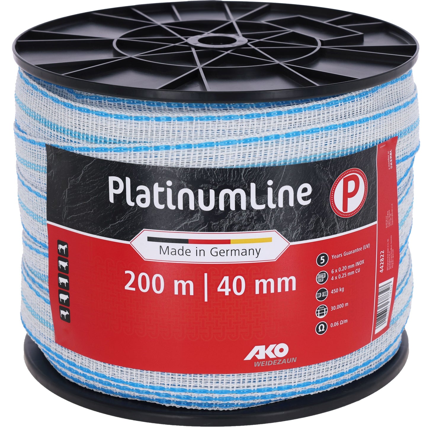 AKO Weidezaunband PlatinumLine