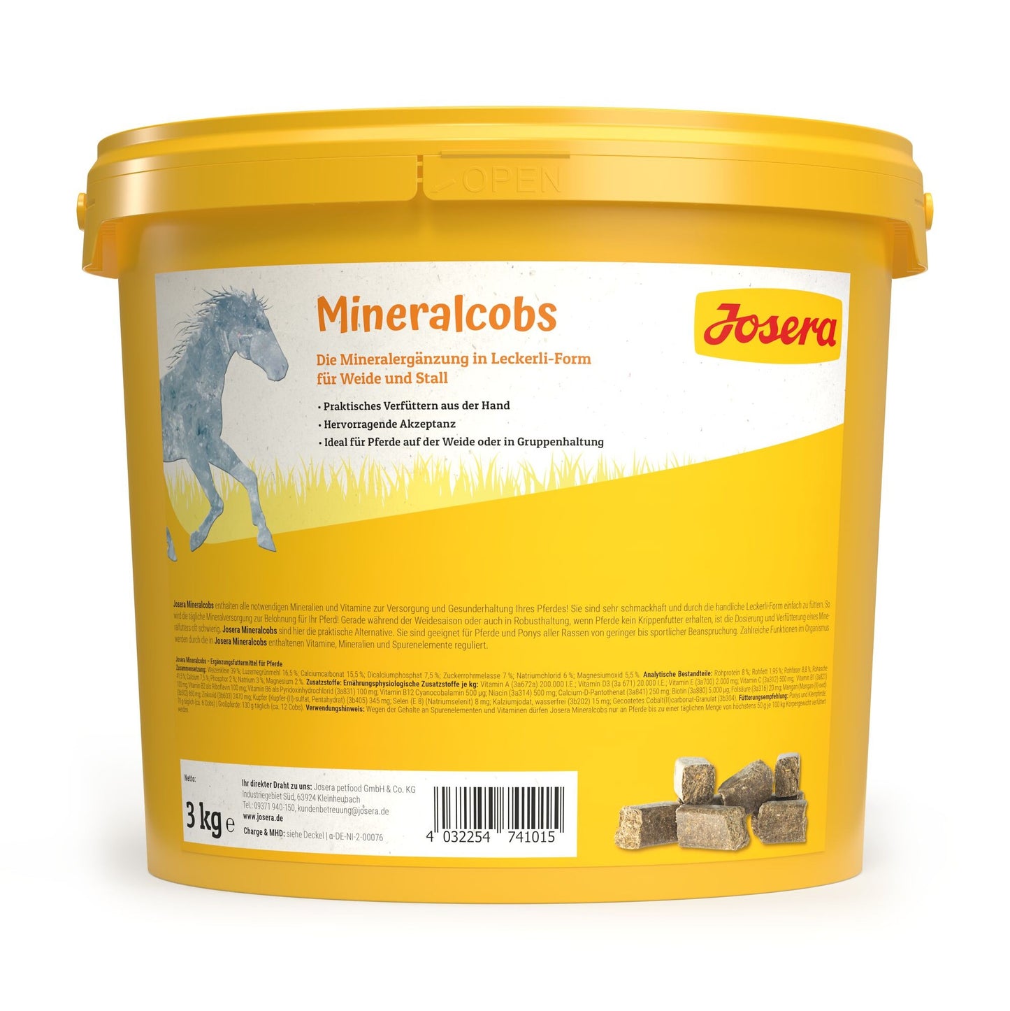 Josera Kraut & Rüben Mineralcobs 3kg