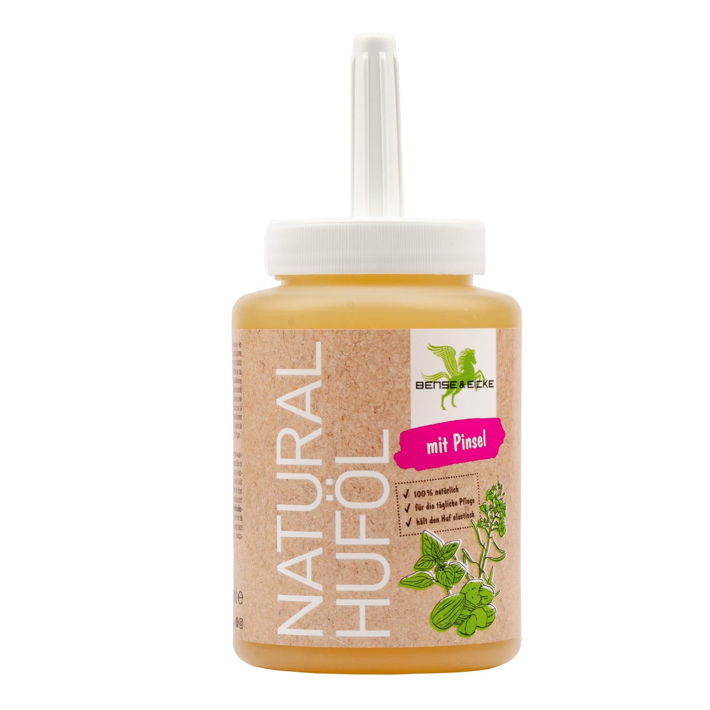 Bense & Eicke Natural Huföl mit Pinsel 450ml