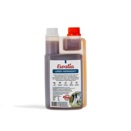 EWALIA Leber-Nierensaft für Hunde 500ml