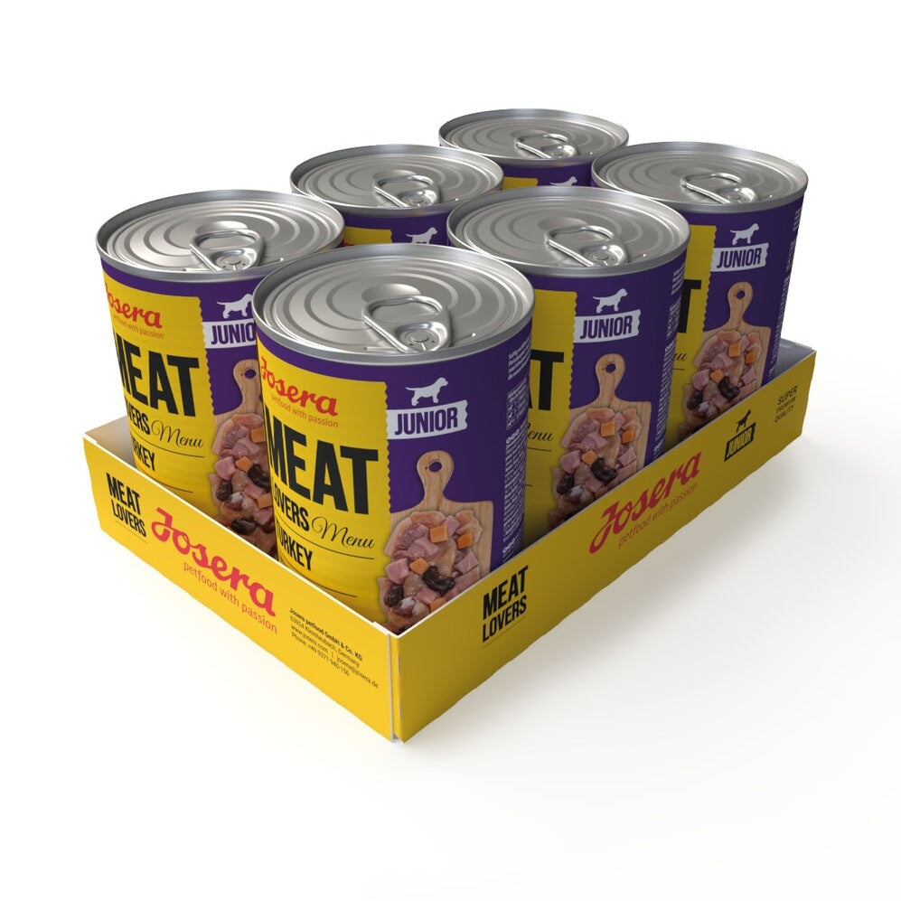 Meat Lovers Junior Menu Turkey 6x400g