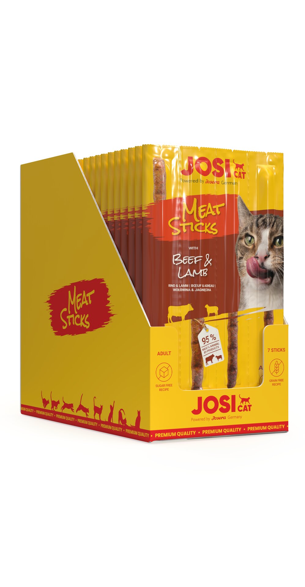 JosiCat Meat Sticks Beef & Lamb