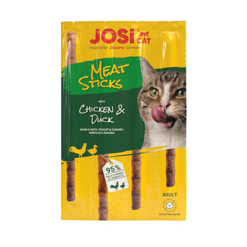 JosiCat Meat Sticks Chicken & Duck