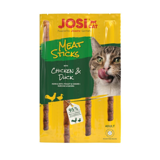 JosiCat Meat Sticks Chicken & Duck
