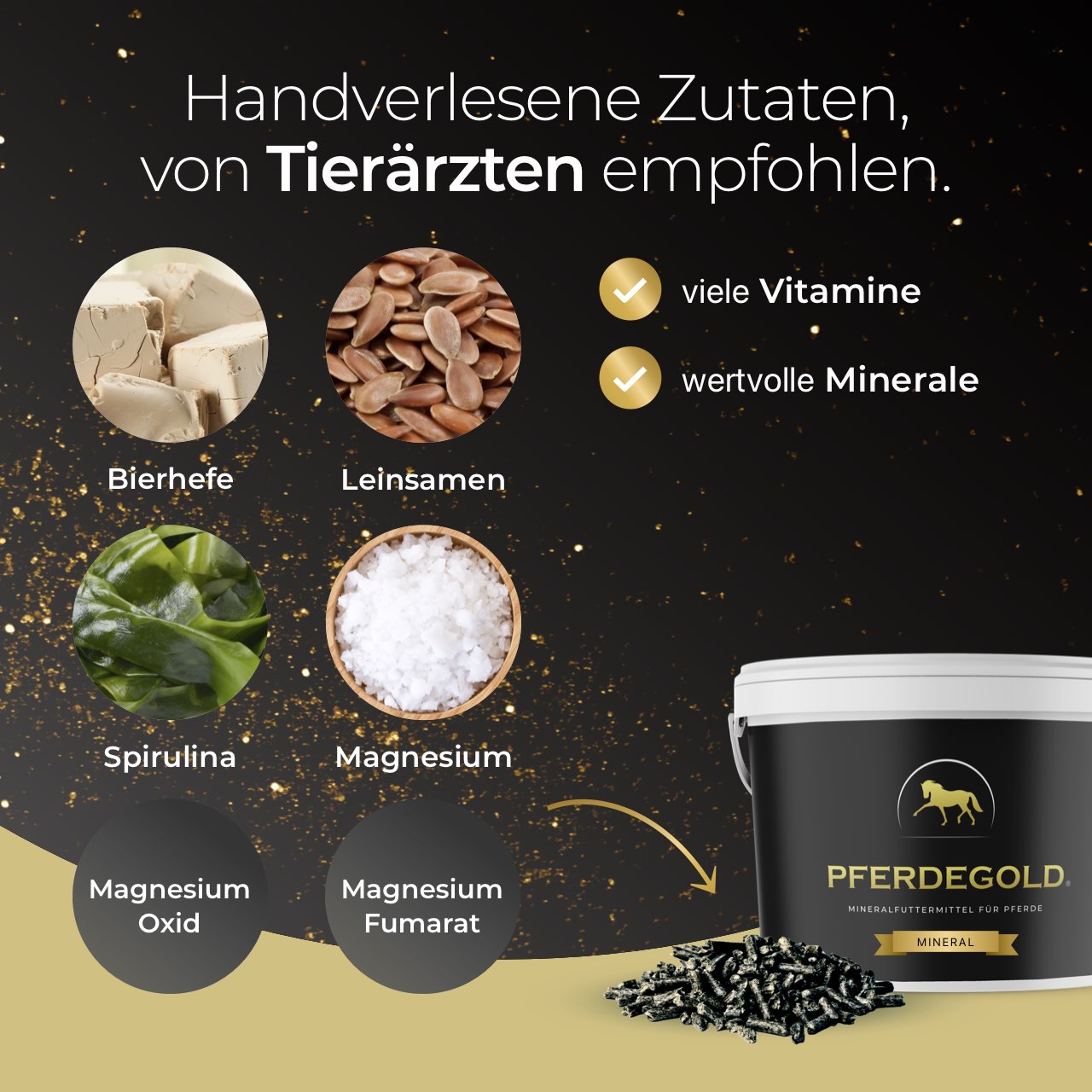 Pferdegold Mineral