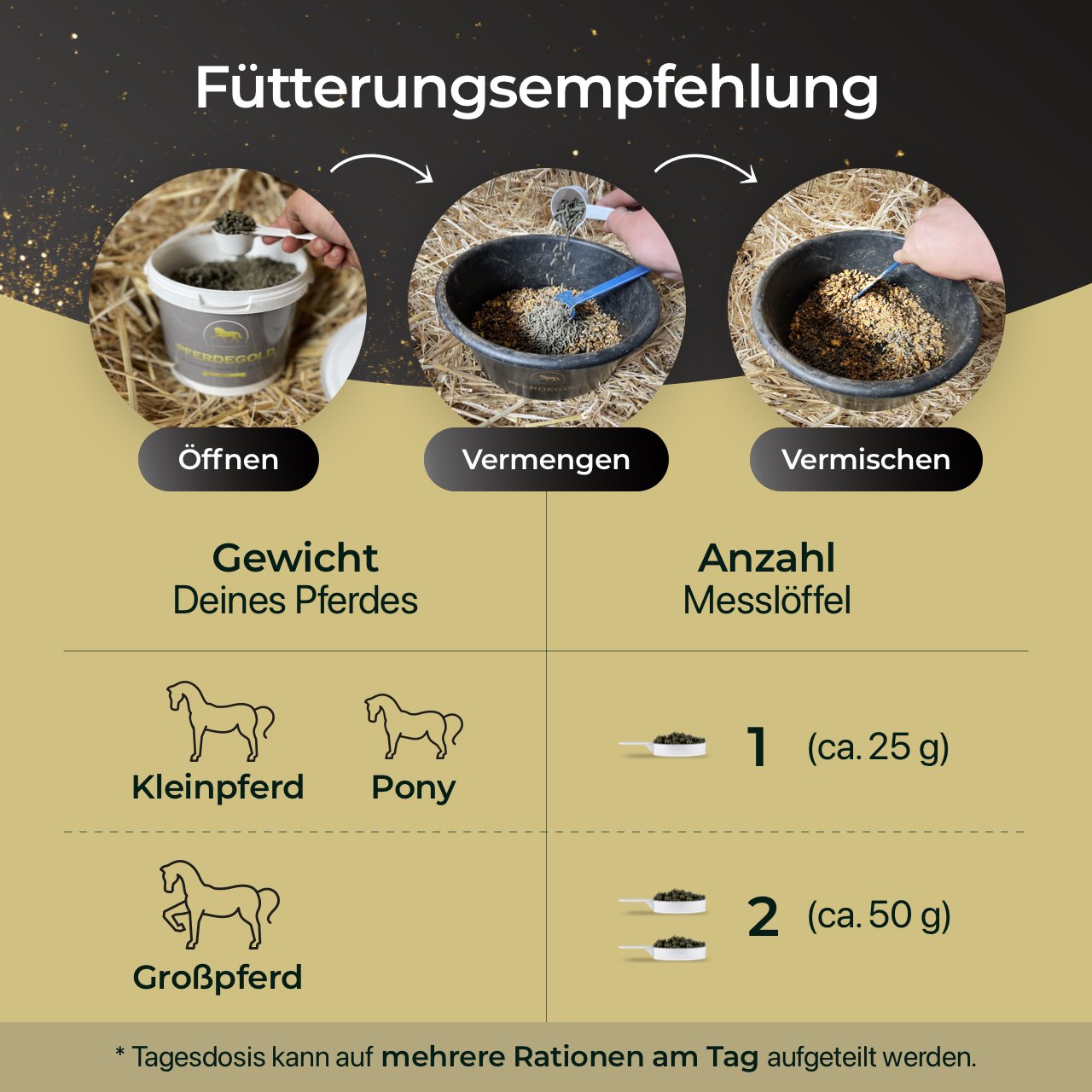 Pferdegold Mineral