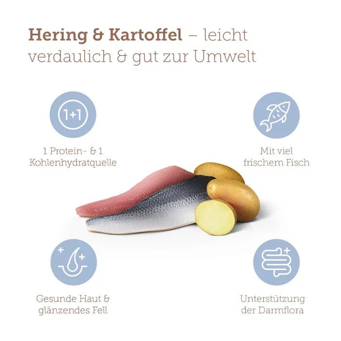 mera pure sensitive fresh meat Hering & Kartoffel