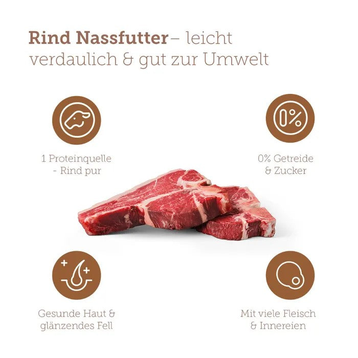 mera pure sensitive Rind & Kartoffel Nassfutter 6x400g