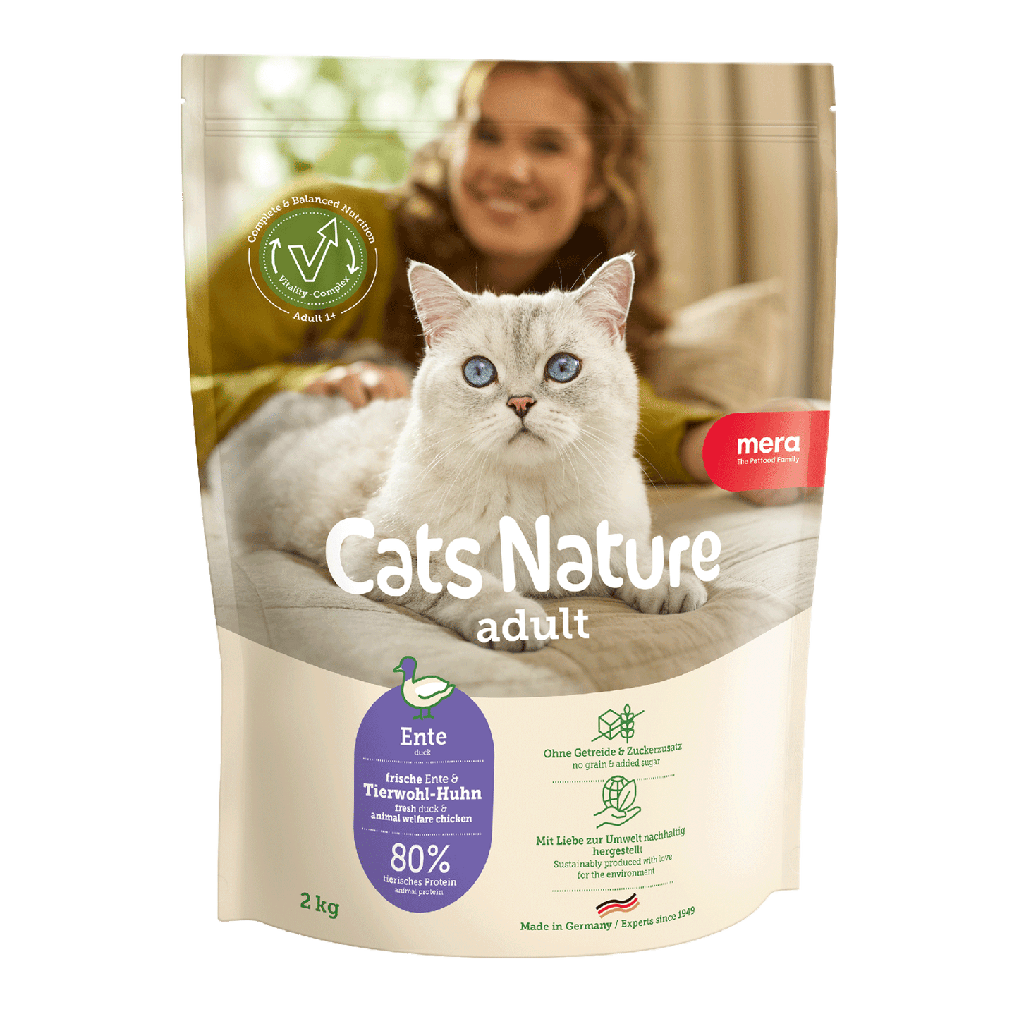 mera Cats Nature Adult Ente Trockenfutter