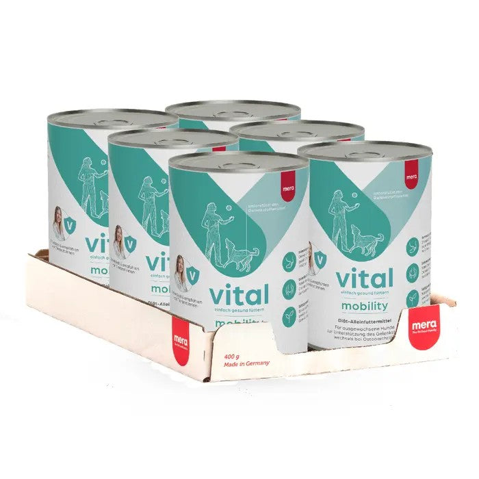 mera vital mobility Hund Nassfutter 6x400g