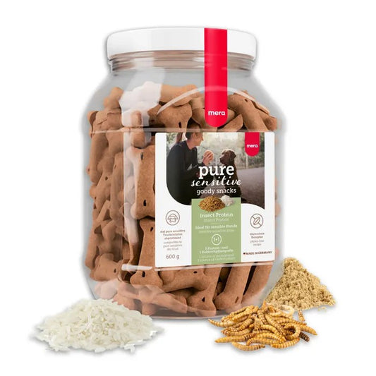 mera pure sensitive goody snacks Insect Protein 600g