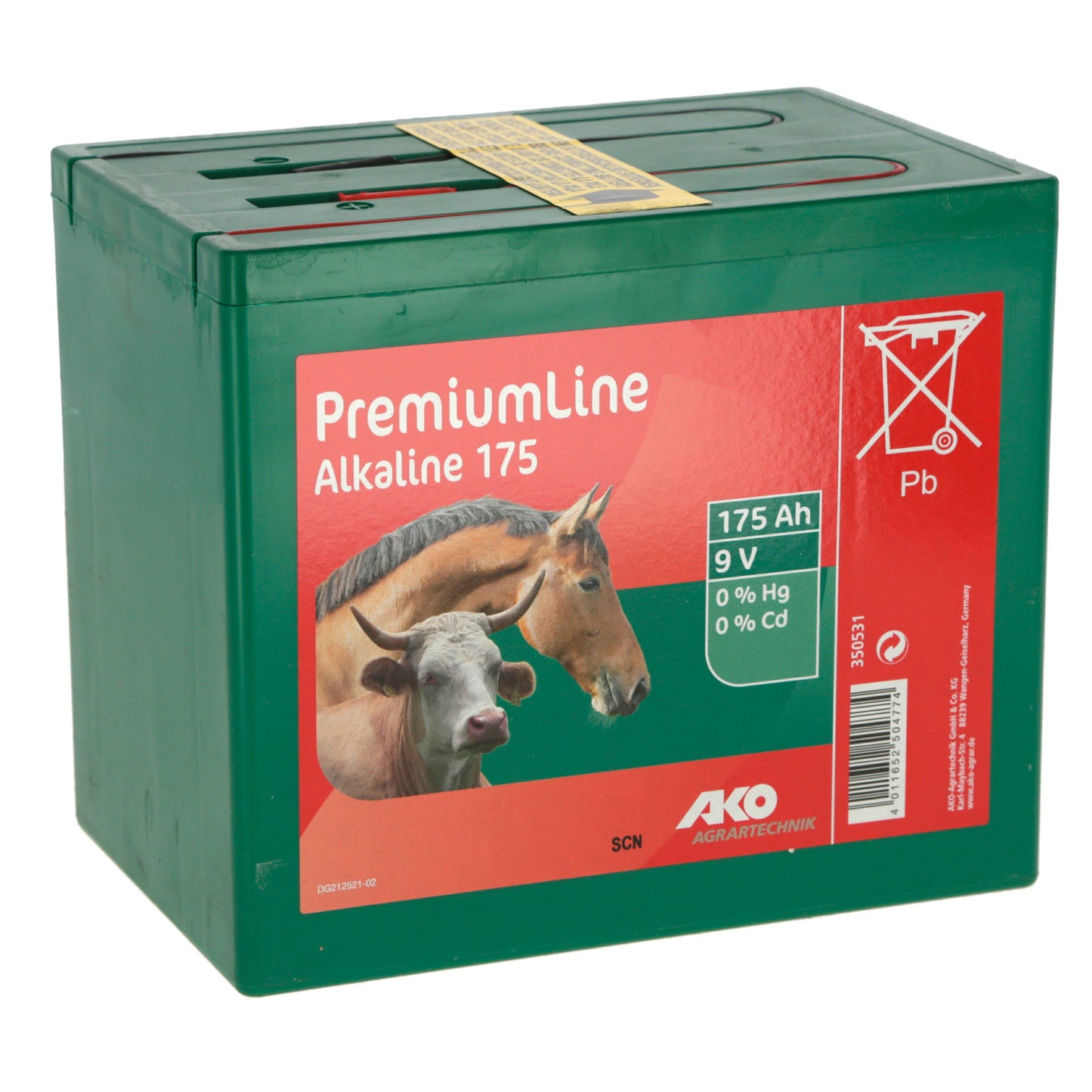 AKO Alkaline Trockenbatterie 9 Volt