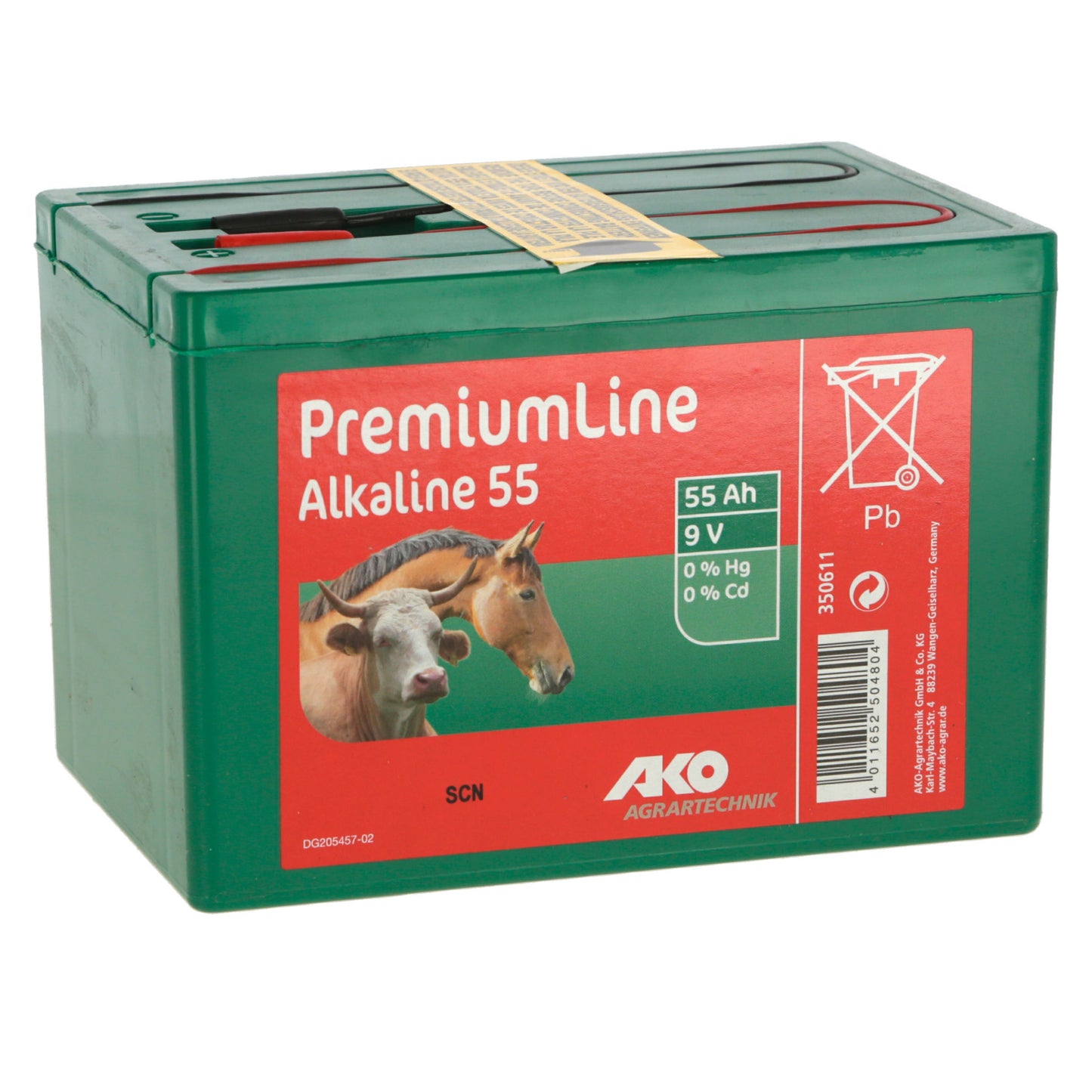 AKO Alkaline Trockenbatterie 9 Volt