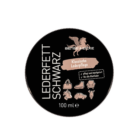 Bense & Eicke Lederfett schwarz