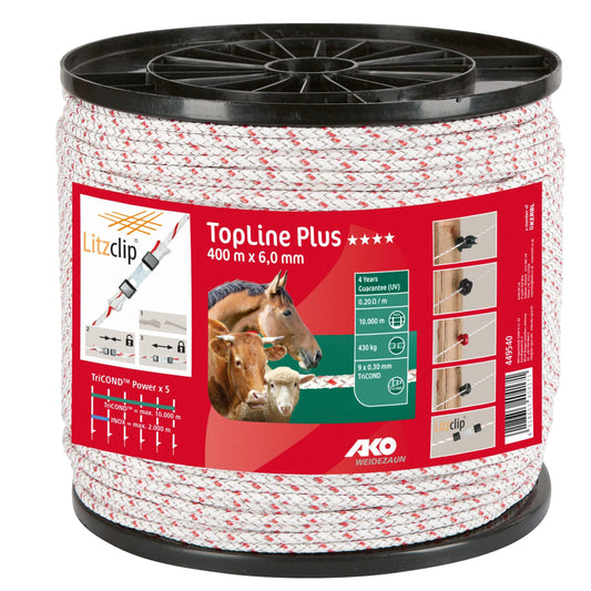 AKO Weidezaunseil TopLine Plus 400m