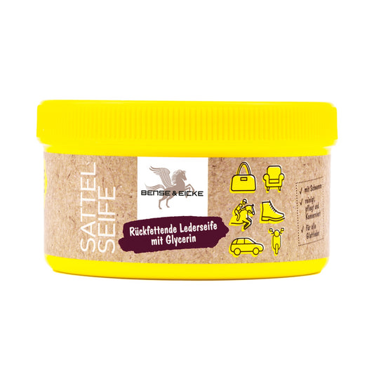 Bense & Eicke Sattelseife mit Schwamm