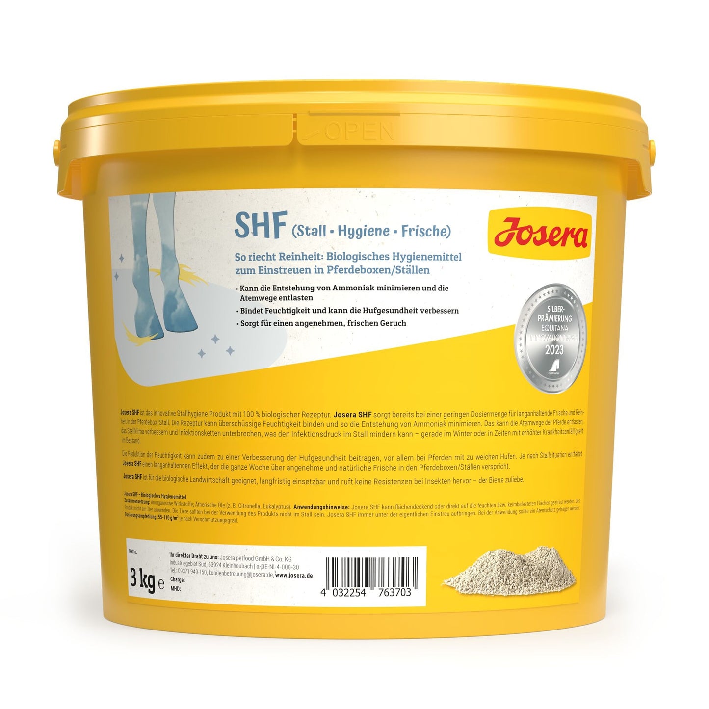 Josera SHF (Stall, Hygiene, Frische)