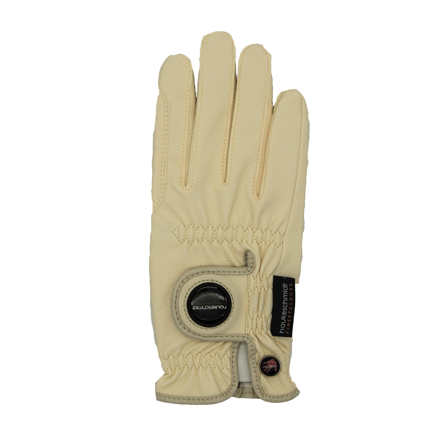 Hauke Schmidt Reithandschuh A touch of class in Weiß