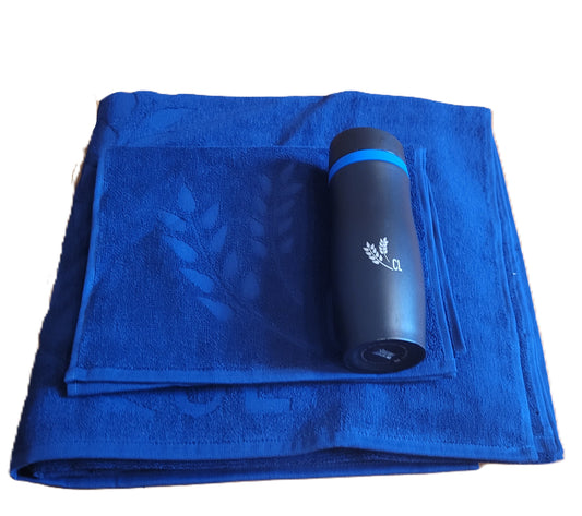 Reitsport-Bundle – Handtuch-Set & Thermobecher CL-Collection