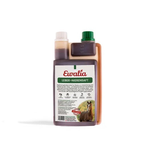 EWALIA Leber-Nierensaft für Pferde 1L