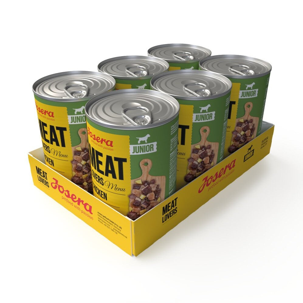 Josera Meat Lovers Junior Menu Chicken 6x400g
