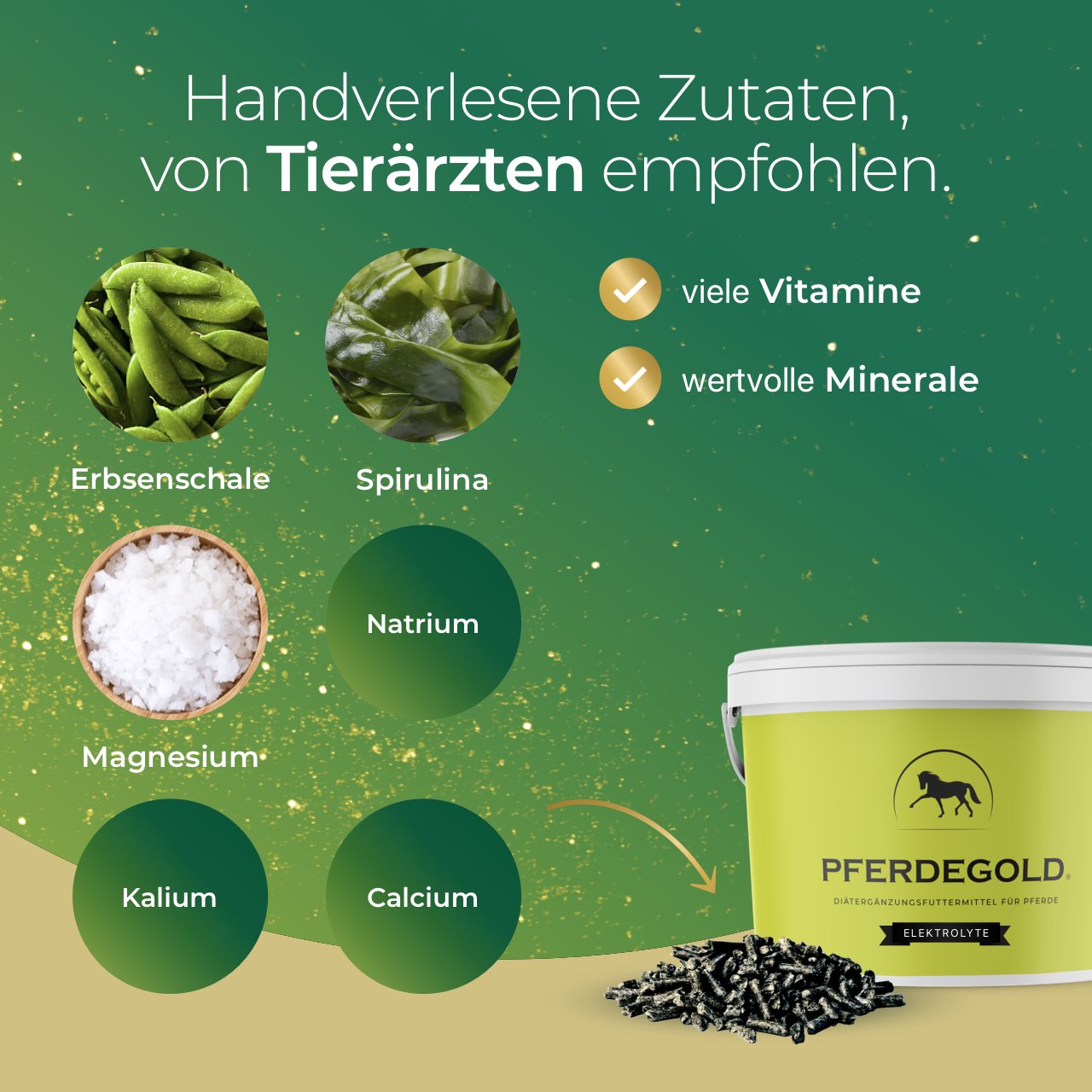 Pferdegold Elektrolyte