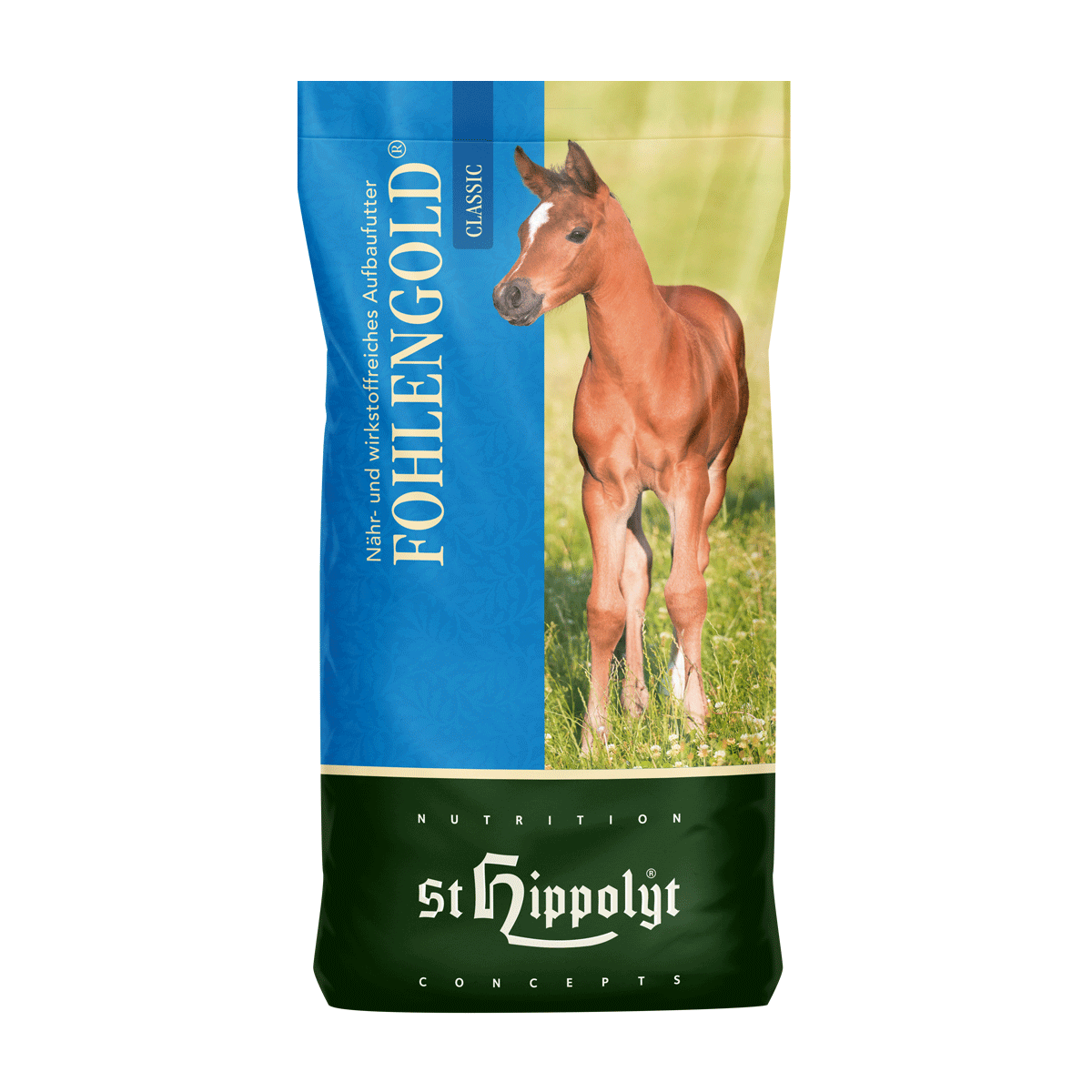 St.Hippolyt Fohlengold Classic 25kg - Pellets