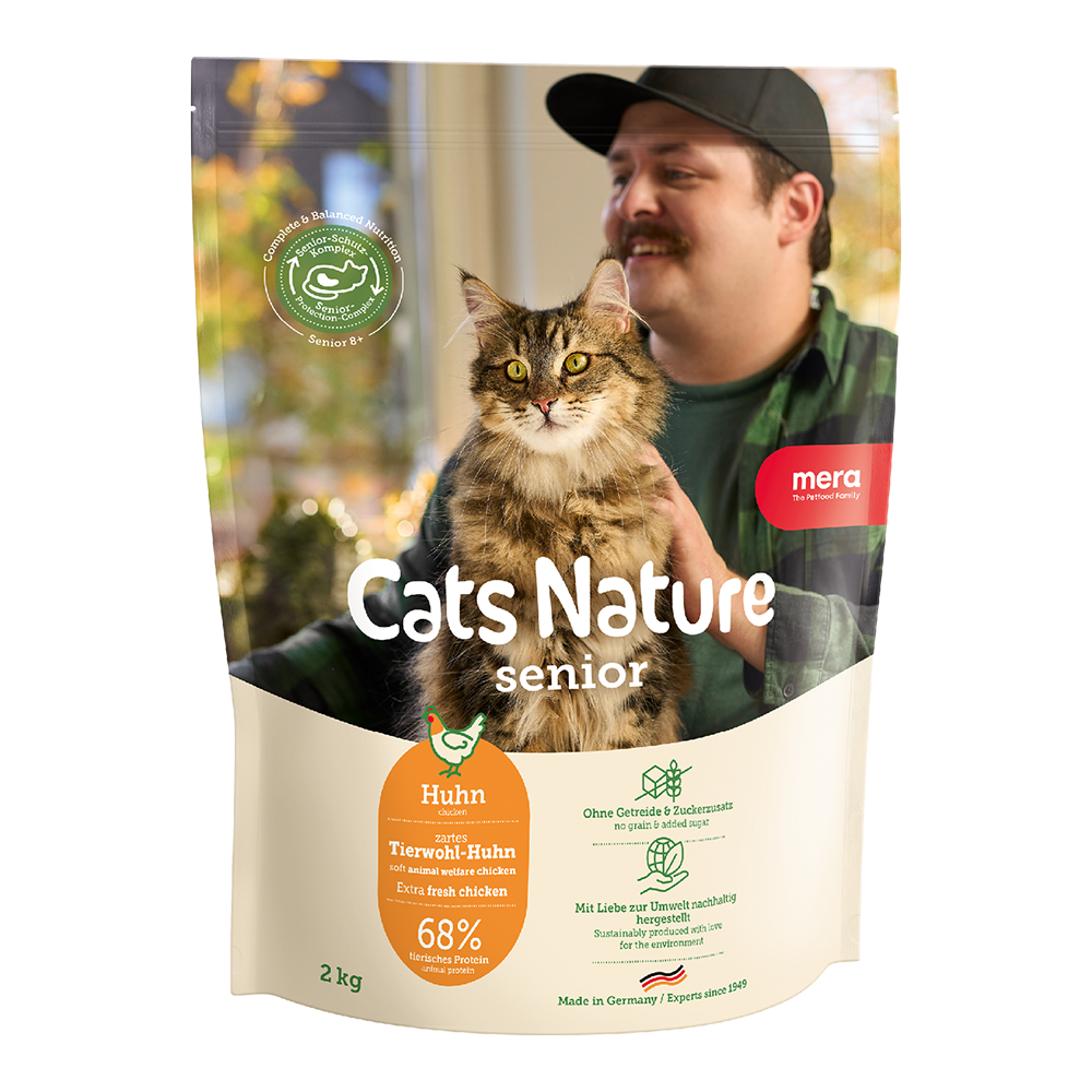 mera Cats Nature Senior Huhn