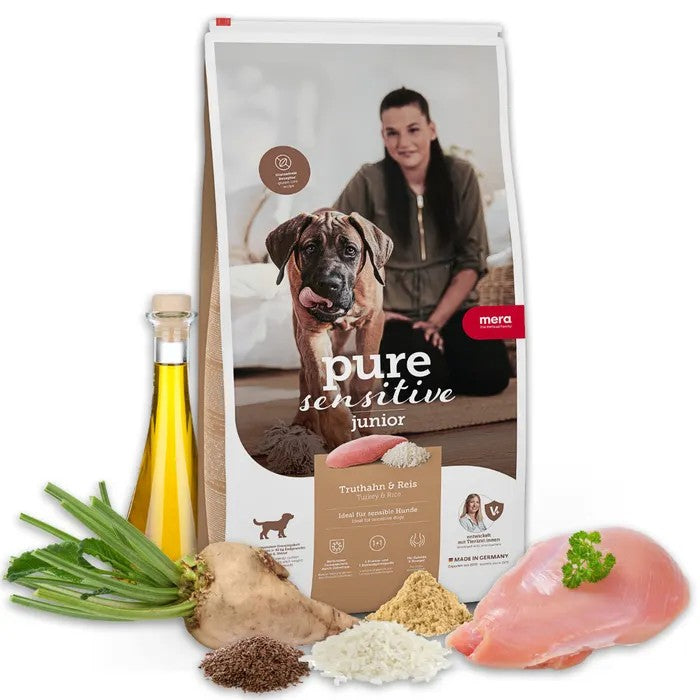 mera pure sensitive Junior Truthahn & Reis